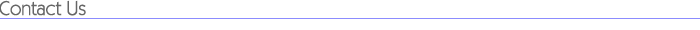 Contact Us